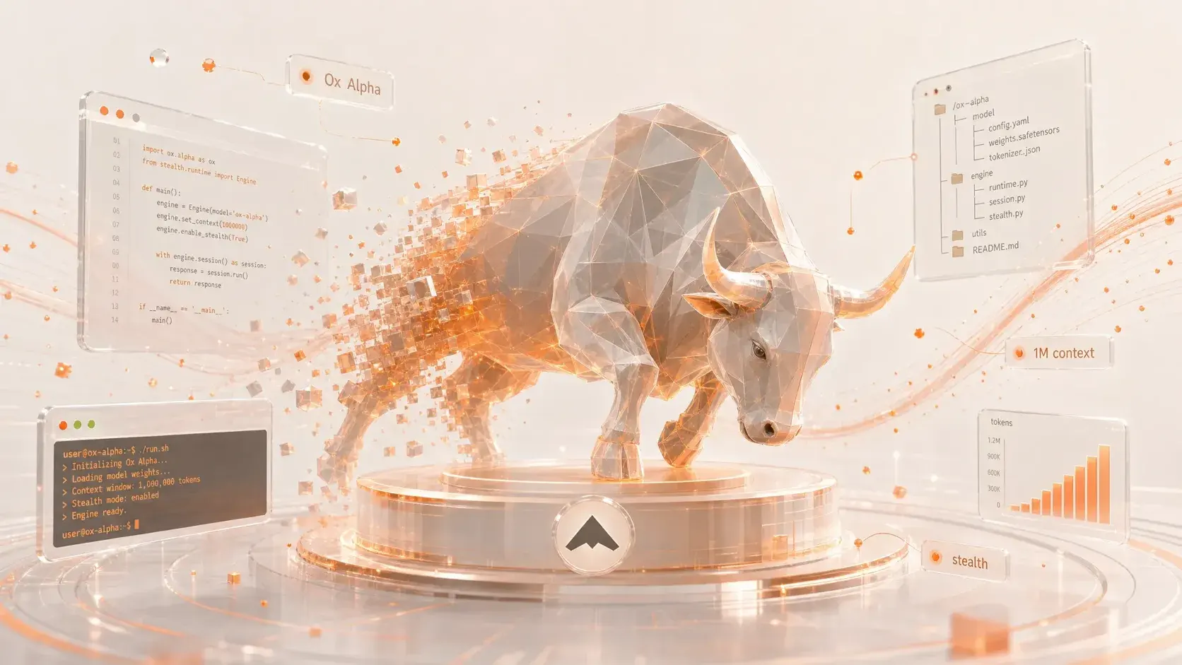 Ox Alpha: Benchmarks, API Access, and Who Built It