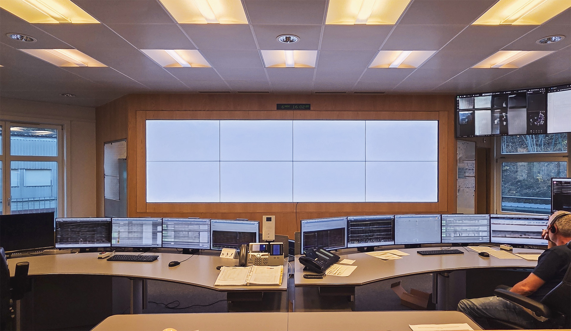 ewz Kontrollraum Sils i.E.