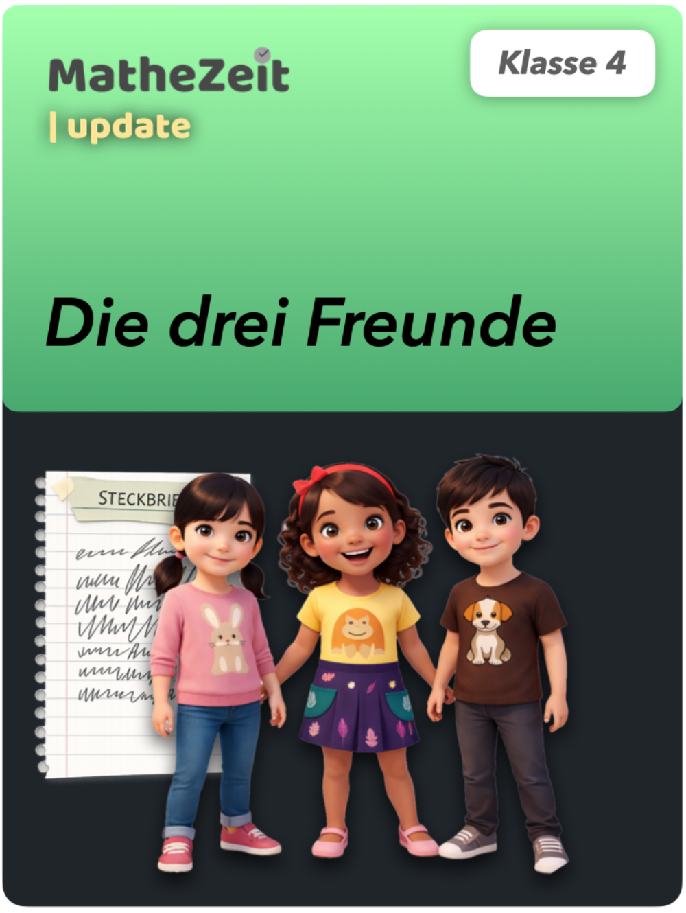 Die drei Freunde - Klasse 4