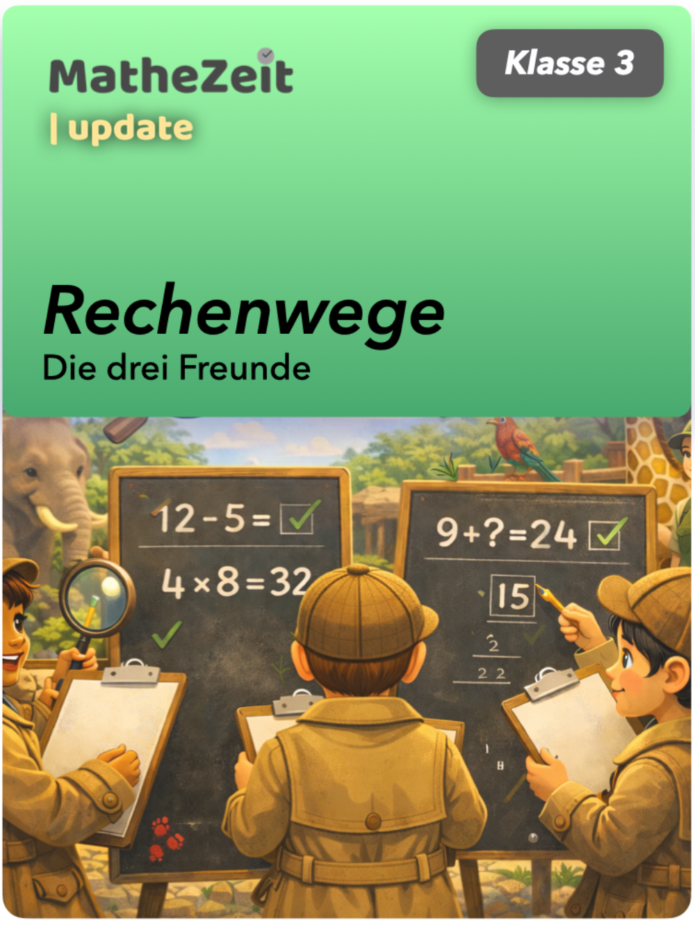 Rechenwege - Klasse 3