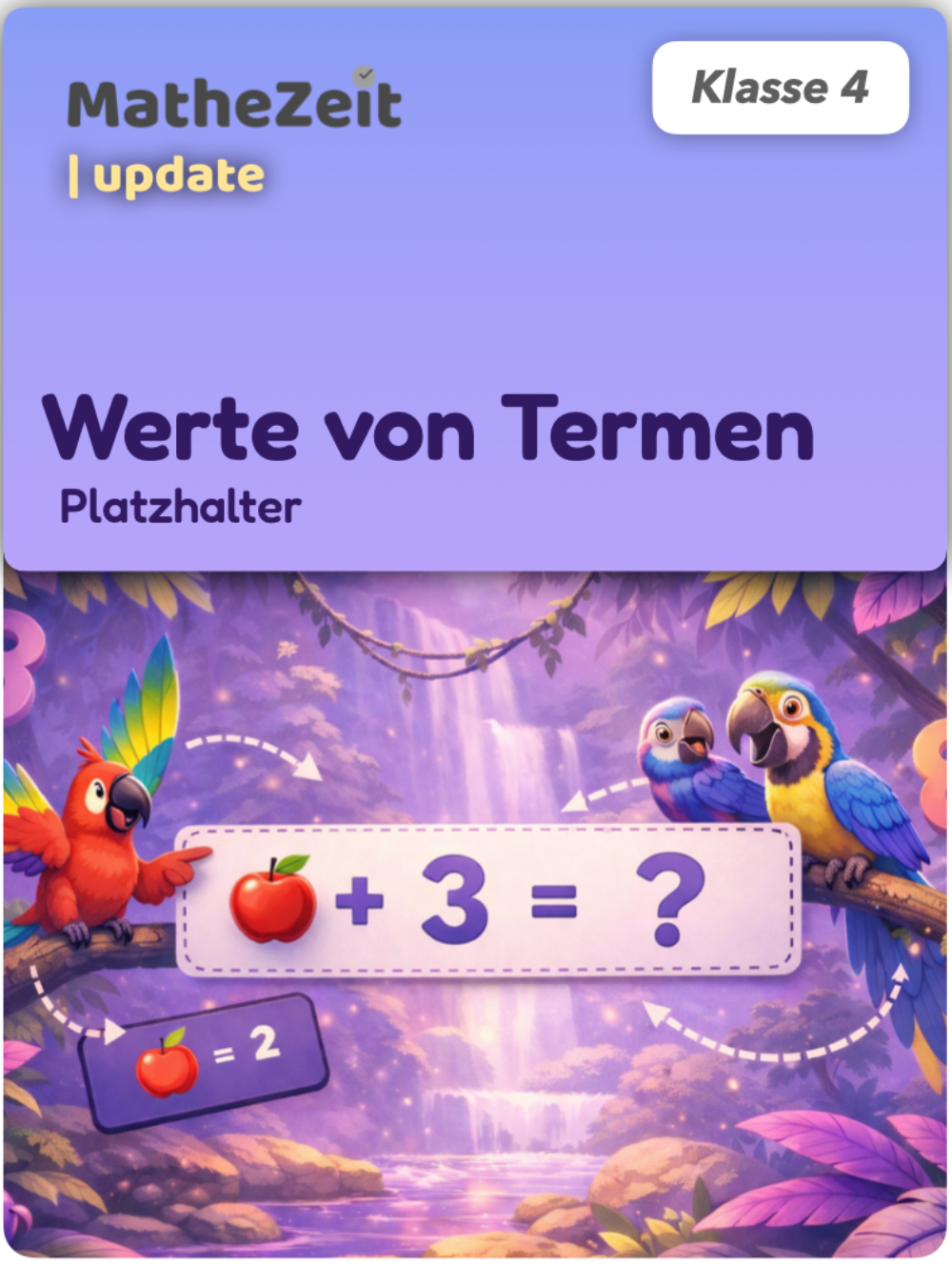 Werte von Termen - Klasse 4