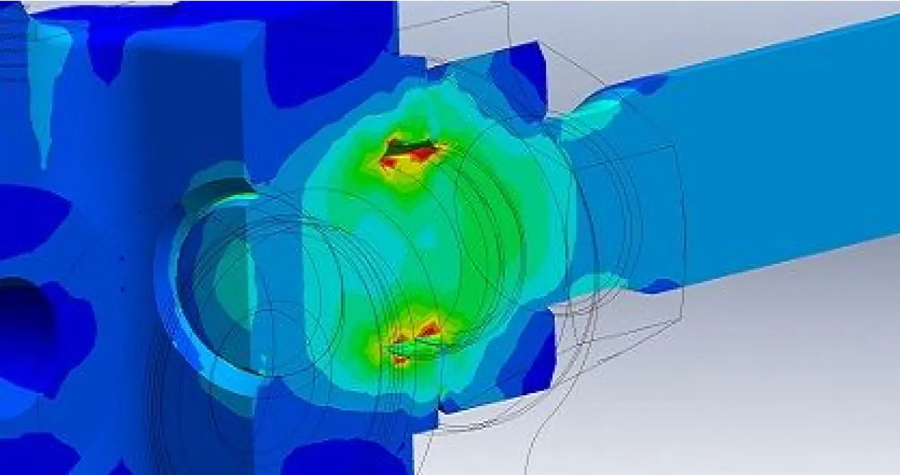 RECIPROCATING COMPRESSOR: FEA OF THE PISTON ROD TO CROSSHEAD CONNECTION