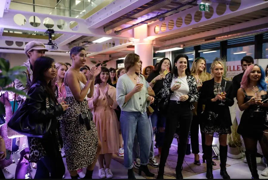 soirée de Noël organisée par une agence événementielle