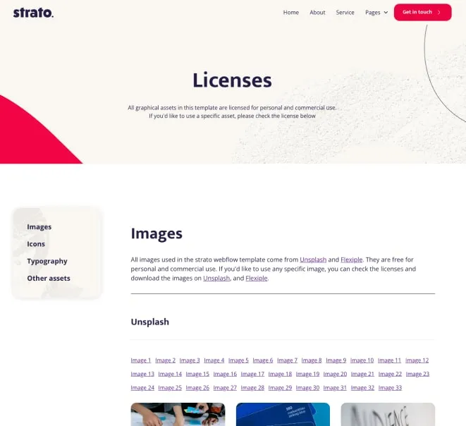 Page example