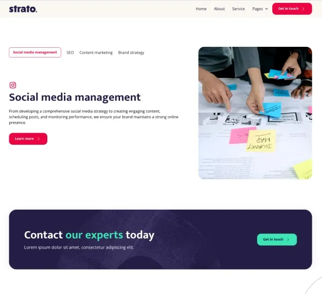 Page example