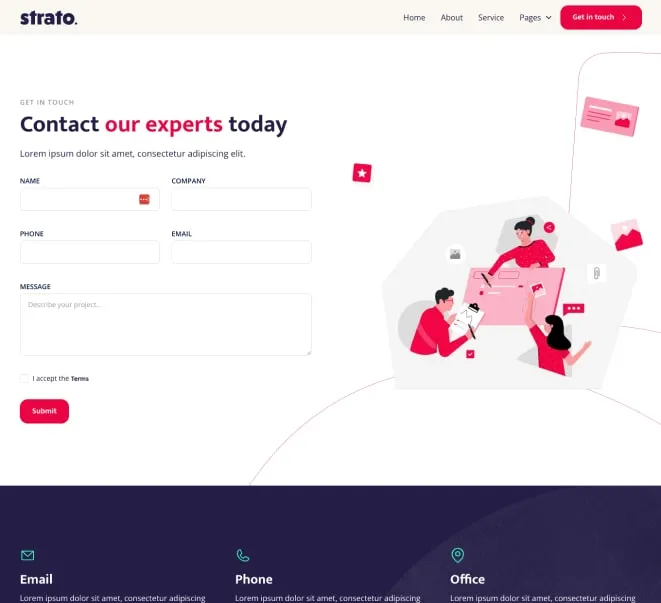 Page example