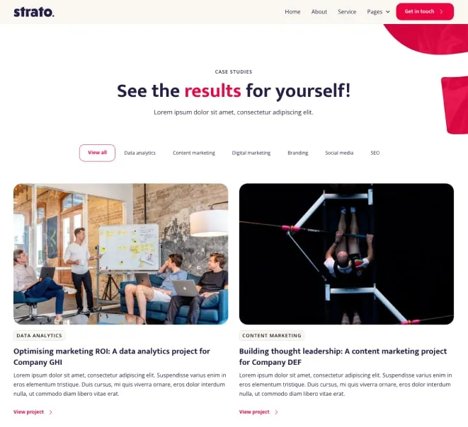 Page example