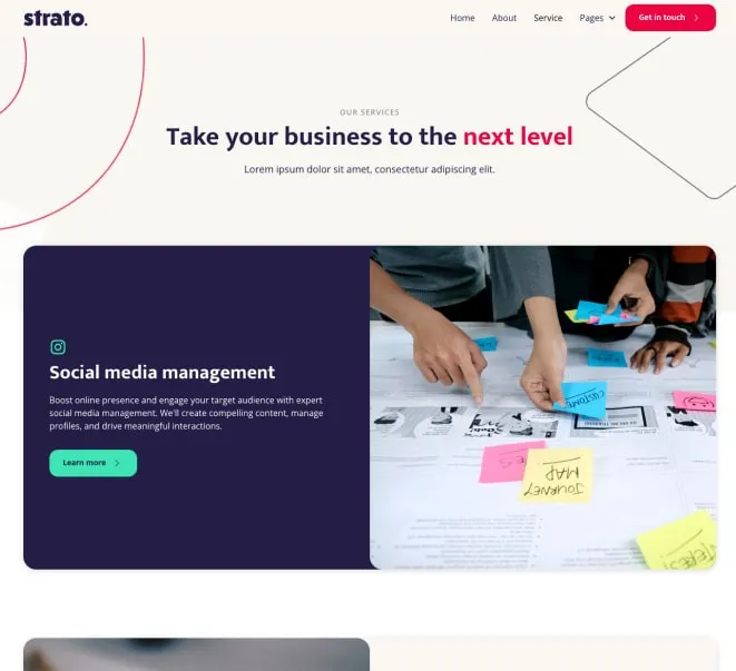 Page example