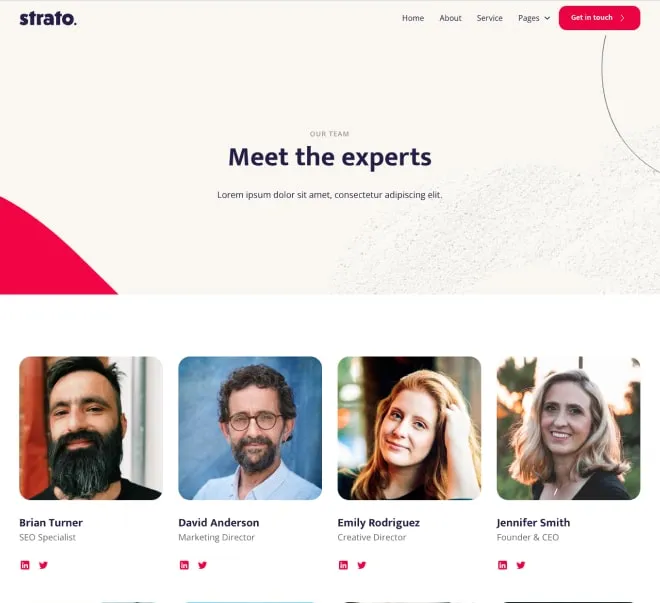 Page example