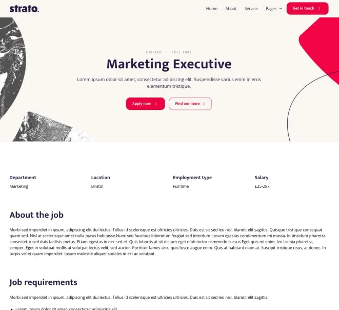 Page example