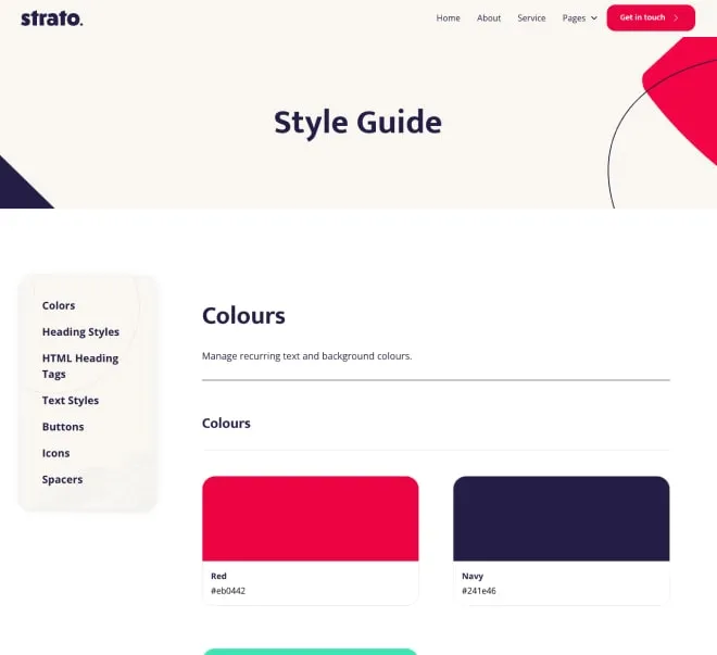 Page example