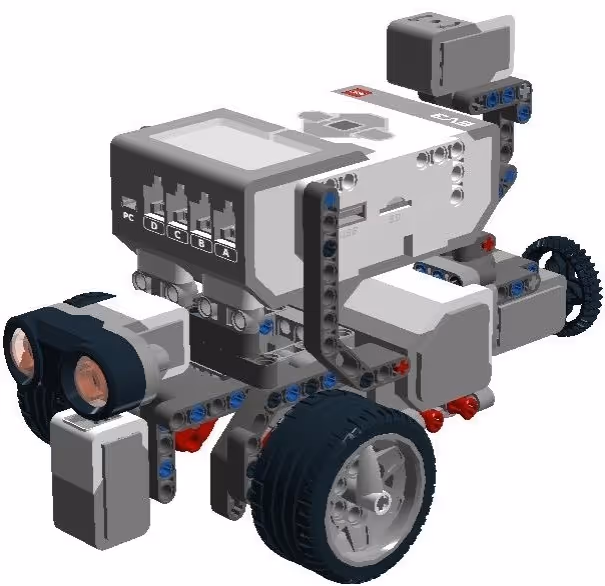 EV3 with one color sensor