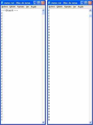 Real contents of the “motor.rtf” file