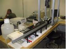 Fig. 1: OmniSonics Rig Used to Simulate a Clogged Artery