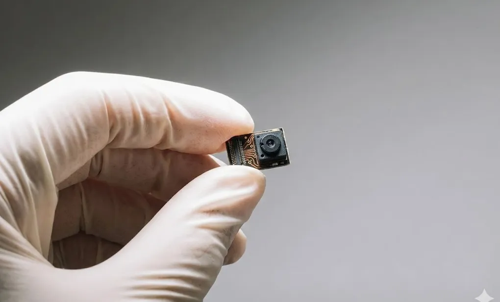 Crowd at a concert with raised hands and bright stage lights illuminating the performers.