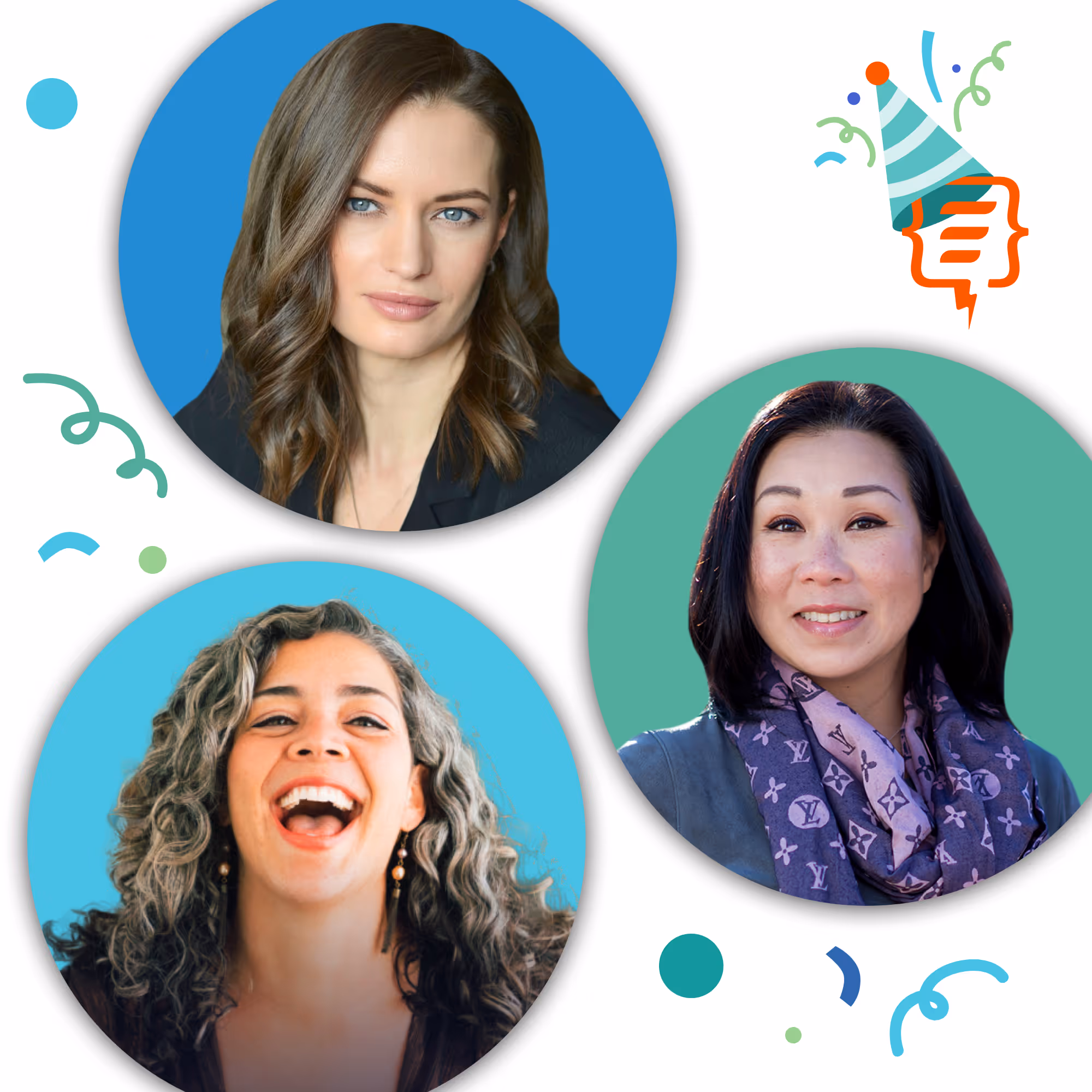 A woman looking onward ahead surrounded by arrows pointing up, symbolizing professional development growth.