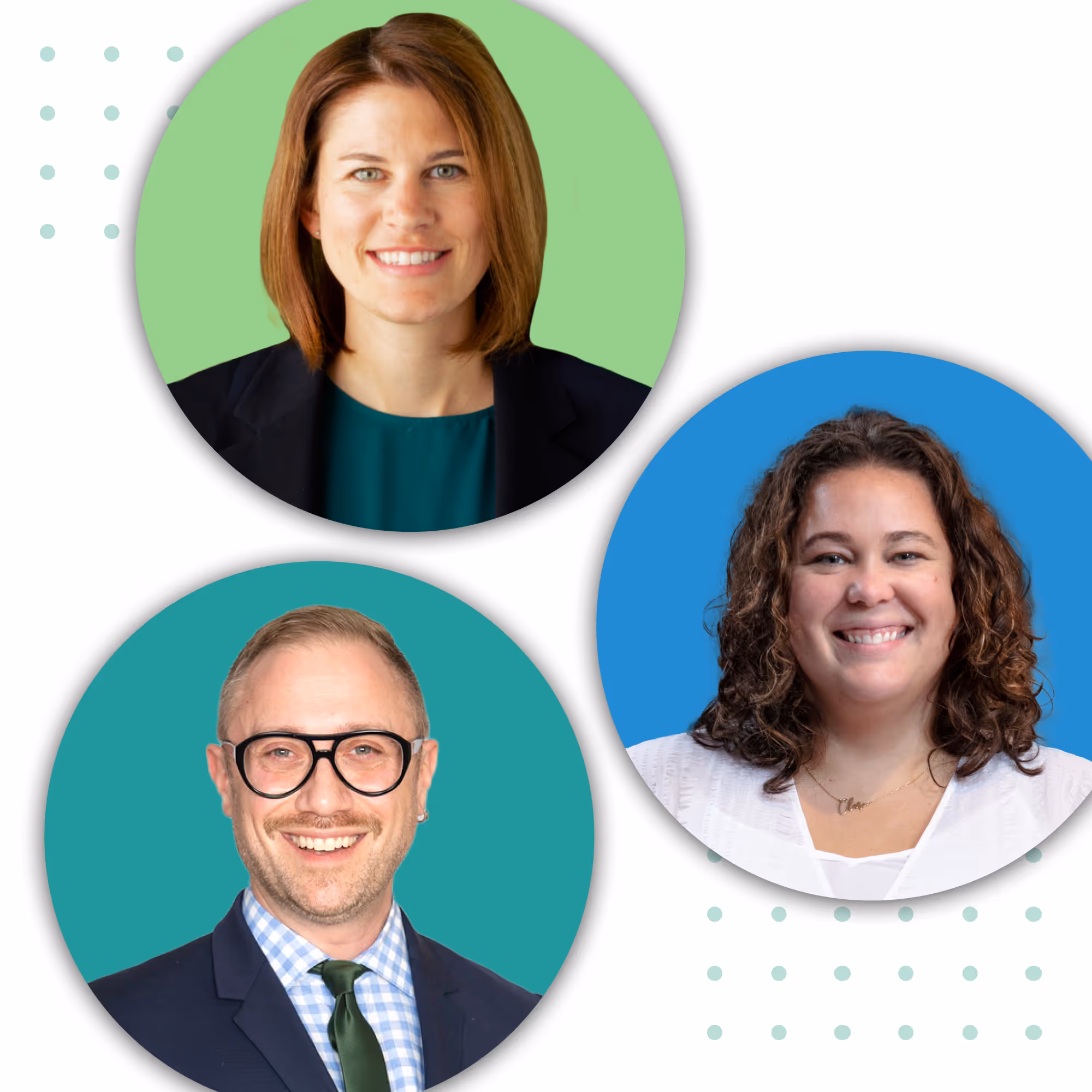 Panelists for Enrollify's webinar, Leading with Grit and Grace