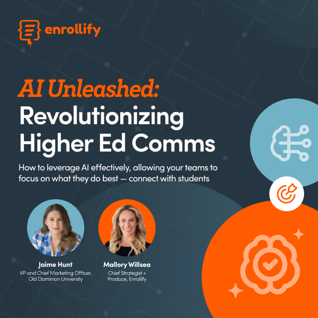 A woman looking onward ahead surrounded by arrows pointing up, symbolizing professional development growth.