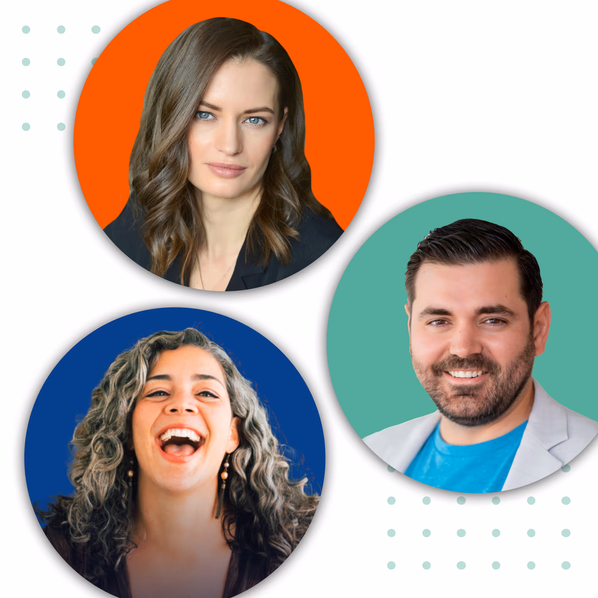 Panelists for Enrollify's webinar, Leading with Grit and Grace