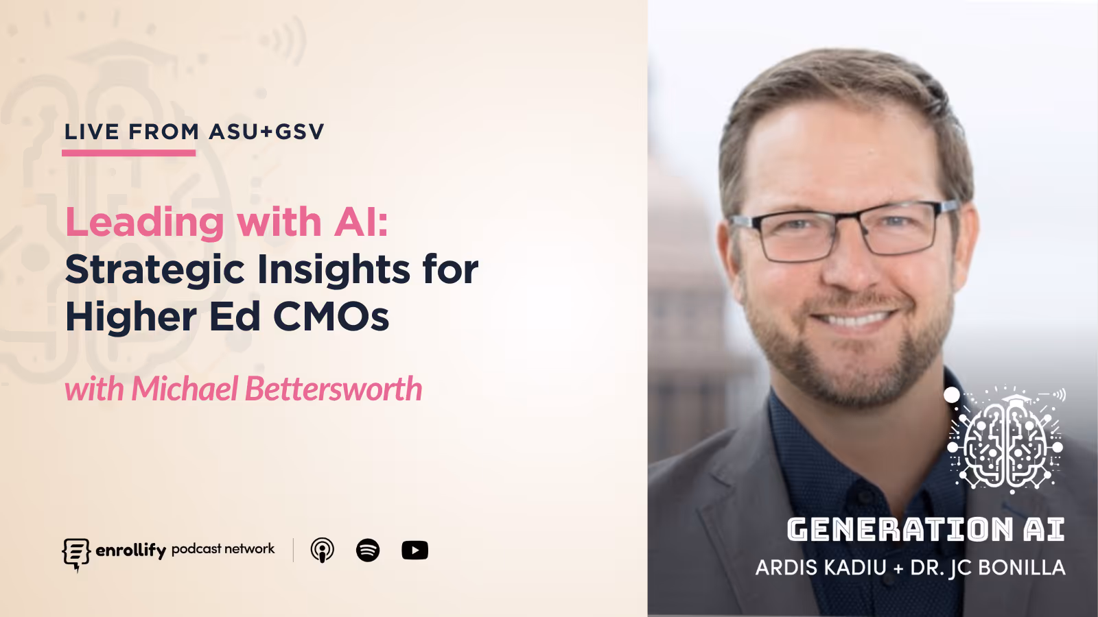 Live from ASU+GSV: Leading with AI: Strategic Insights for Higher Ed CMOs