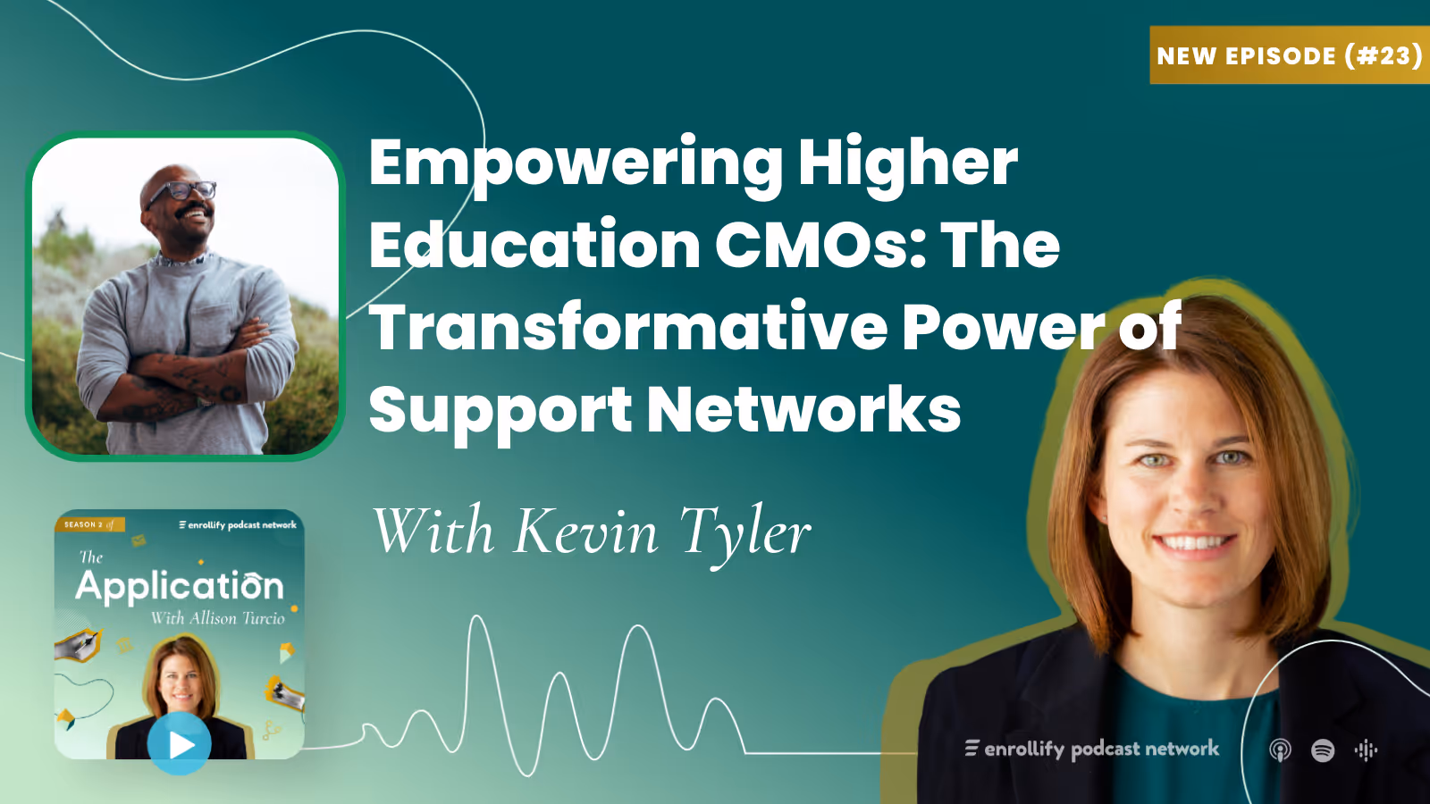 Ep. 23: Empowering Higher Education CMOs: The Transformative Power of Support Networks