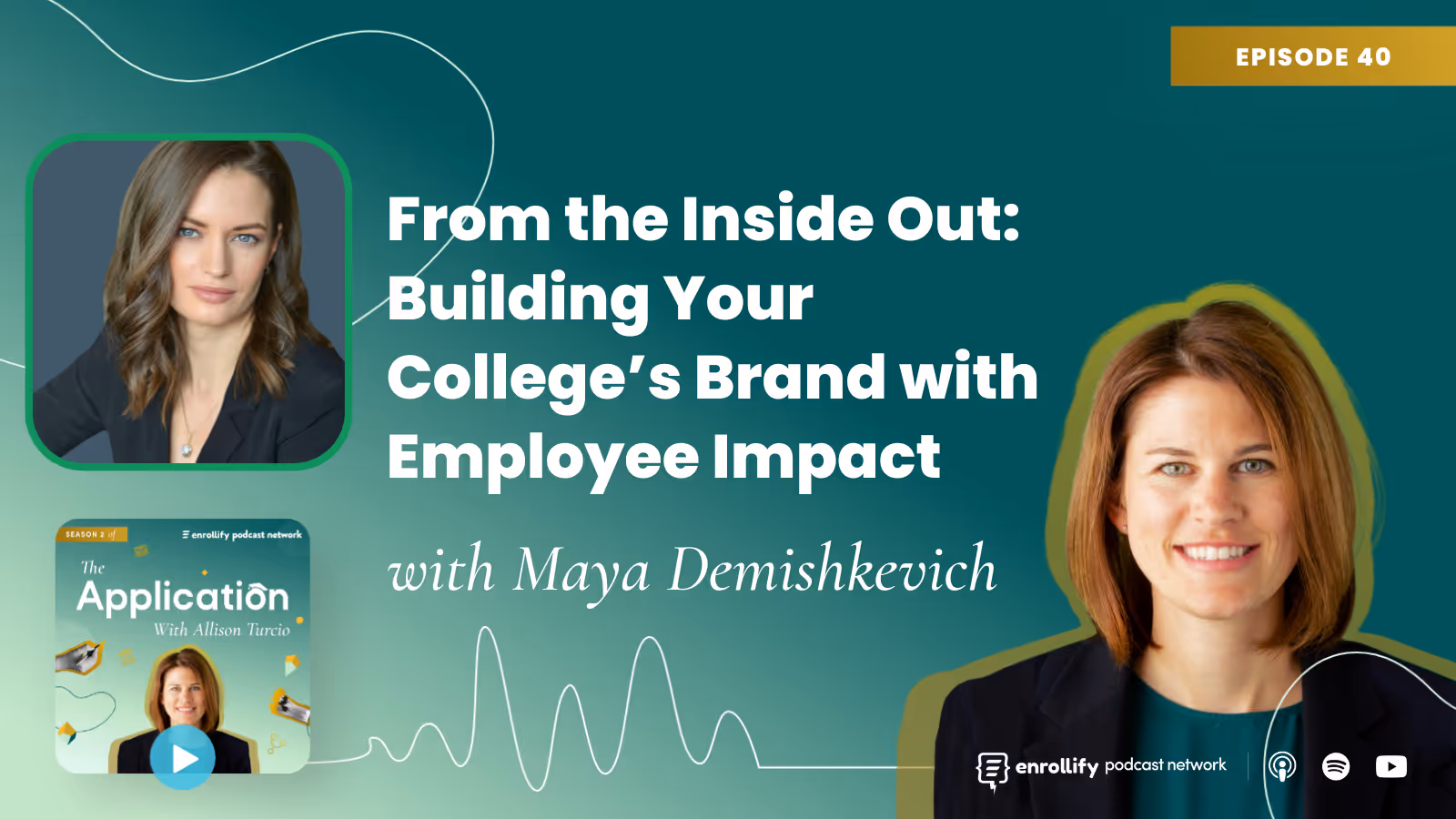 Ep. 40: From the Inside Out: Building Your College’s Brand with Employee Impact