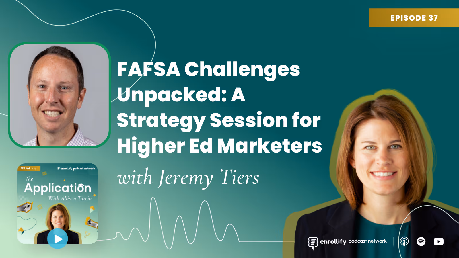 Ep. 37: FAFSA Challenges Unpacked: A Strategy Session for Higher Ed Marketers