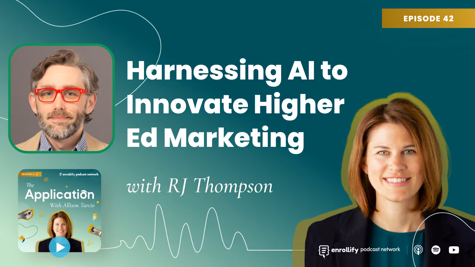Ep. 42: Harnessing AI to Innovate Higher Ed Marketing