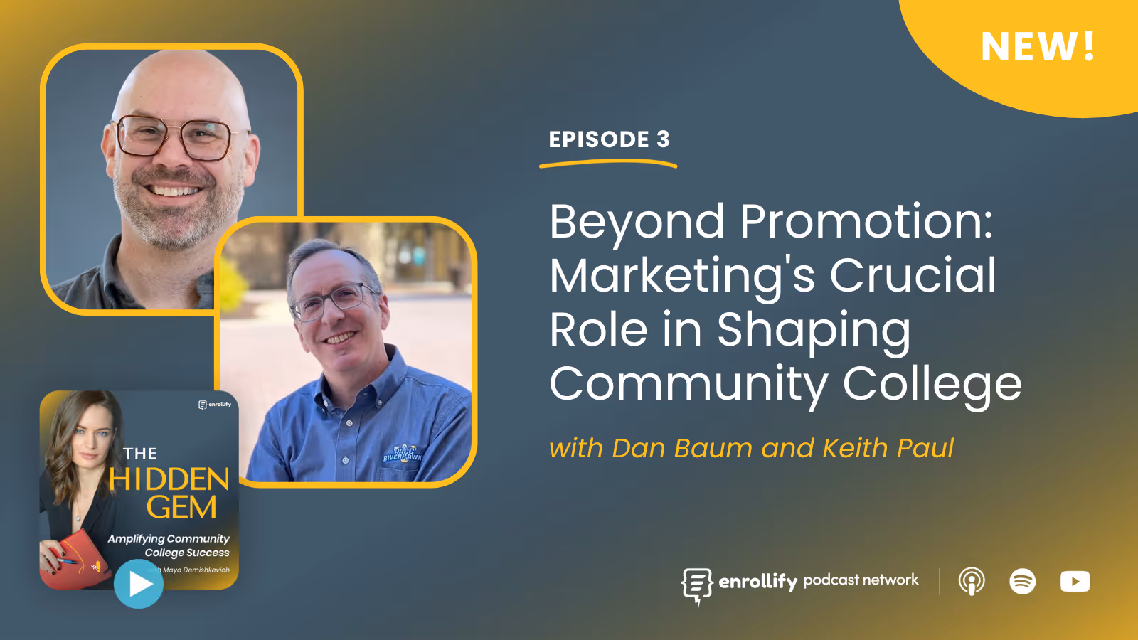 Episode 3: Beyond Promotion: Marketing's Crucial Role in Shaping Community College