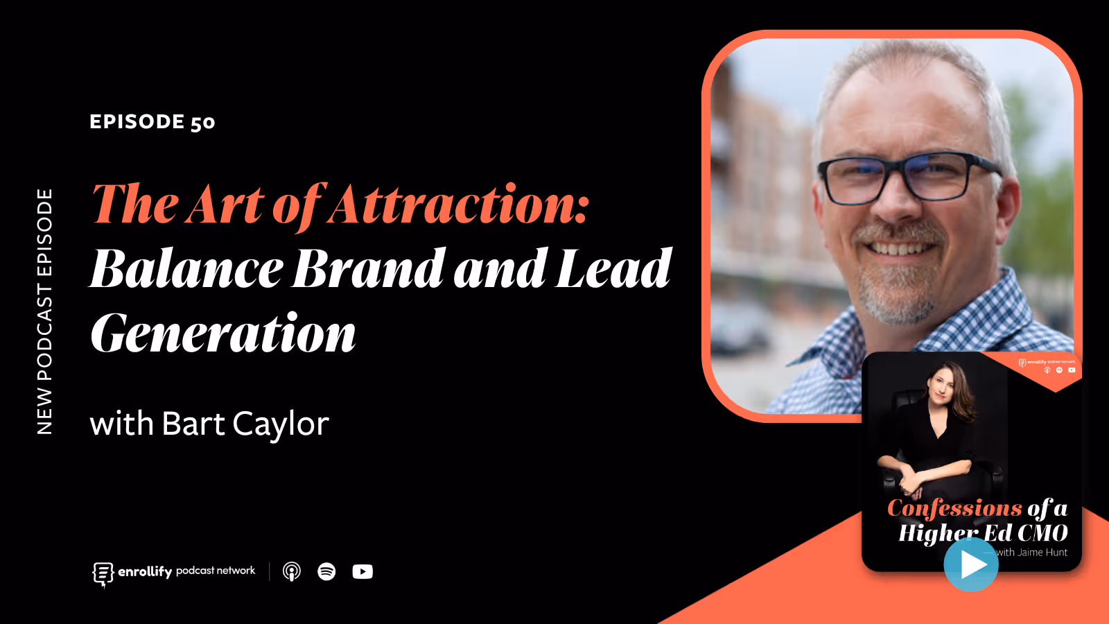 Ep. 50: The Art of Attraction: Balance Brand and Lead Generation