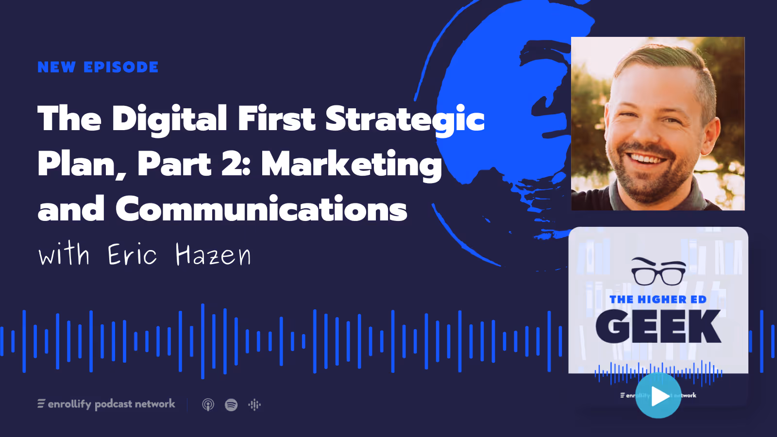 Ep. 206: The Digital First Strategic Plan, Part 2: Eric Hazen on Marketing and Communications