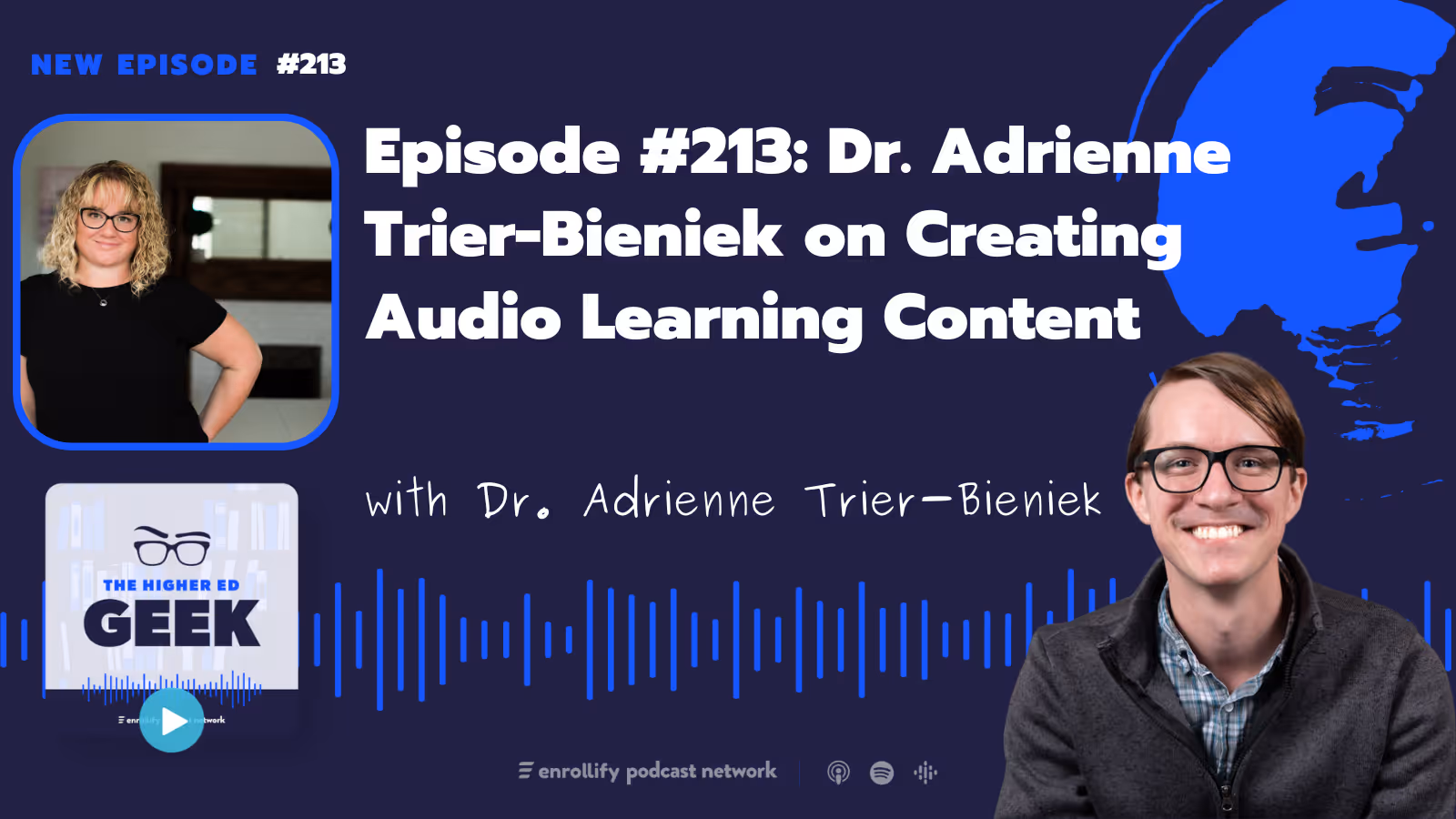 Ep. 213: Dr. Adrienne Trier-Bieniek on Creating Audio Learning Content