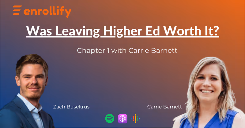 Ep. 133: Was Leaving Higher Ed Worth It? Chapter 1 with Carrie Barnett