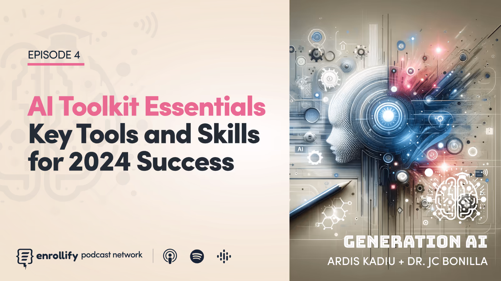 Episode 4: AI Toolkit Essentials: Key Tools and Skills for 2024 Success