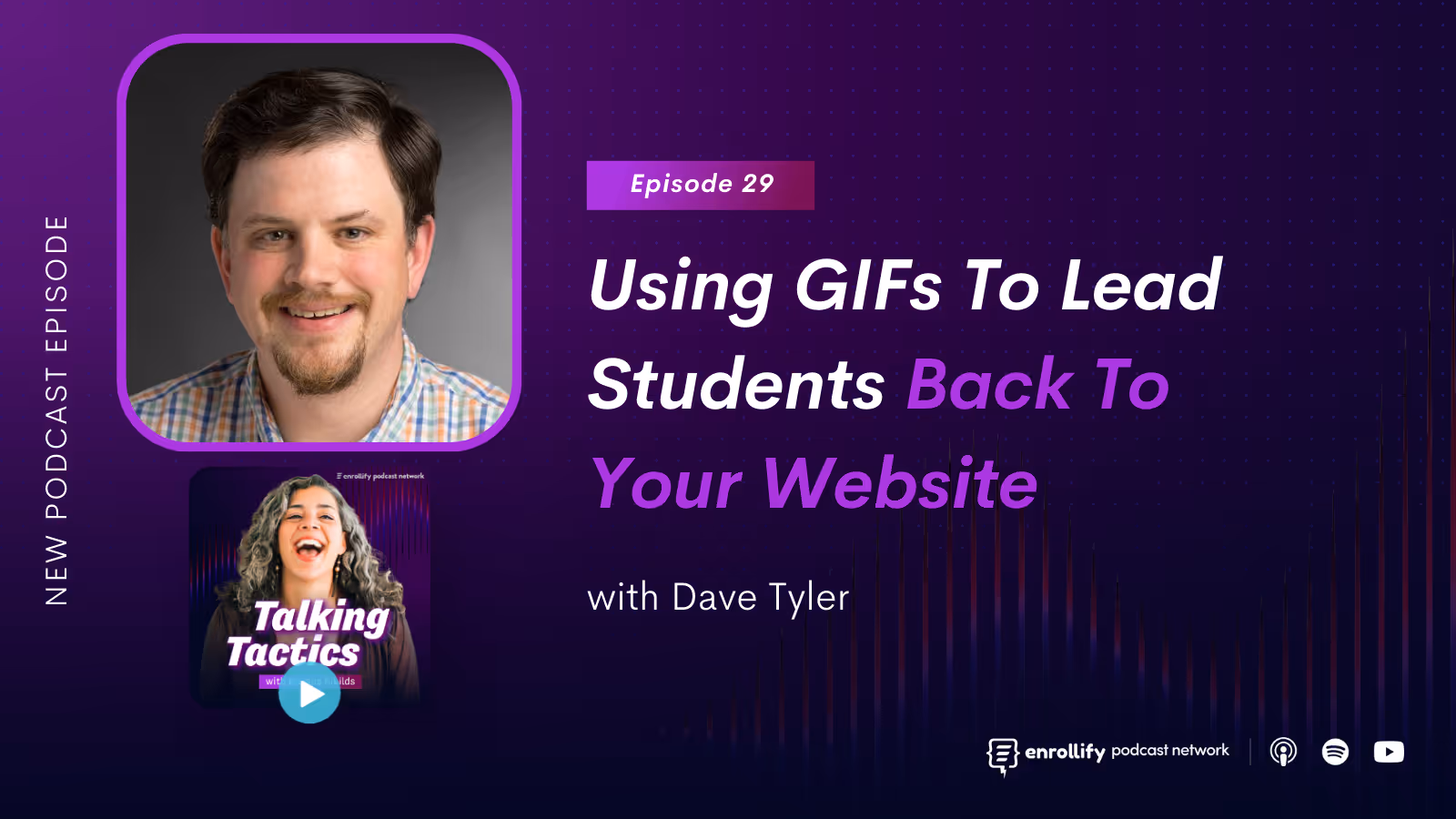 Episode 29: Using GIFs To Lead Students Back To Your Website