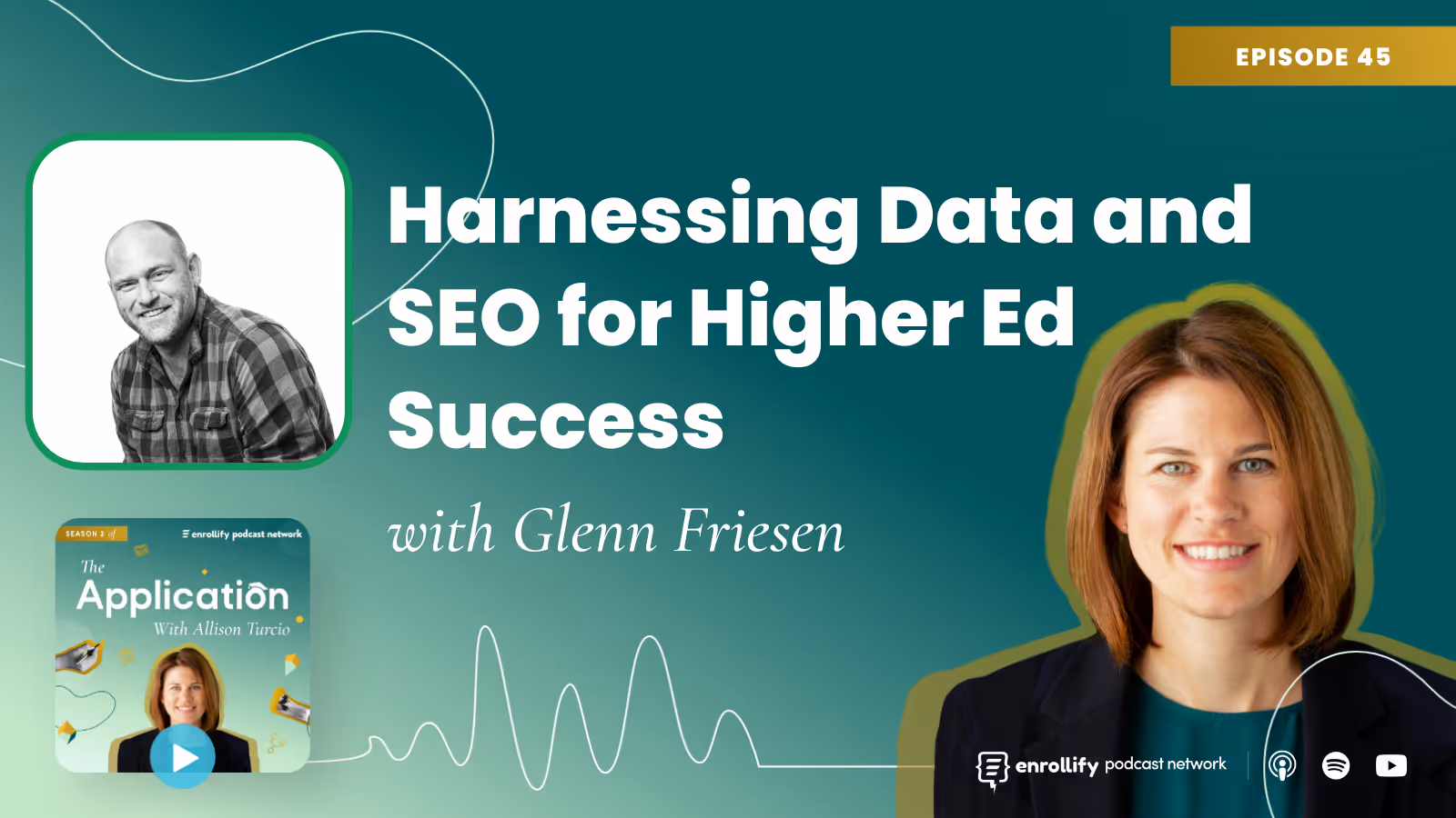 Ep. 45: Harnessing Data and SEO for Higher Ed Success