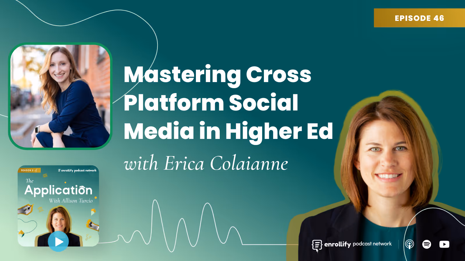 Episode 46: Mastering Cross-Platform Social Media in Higher Ed
