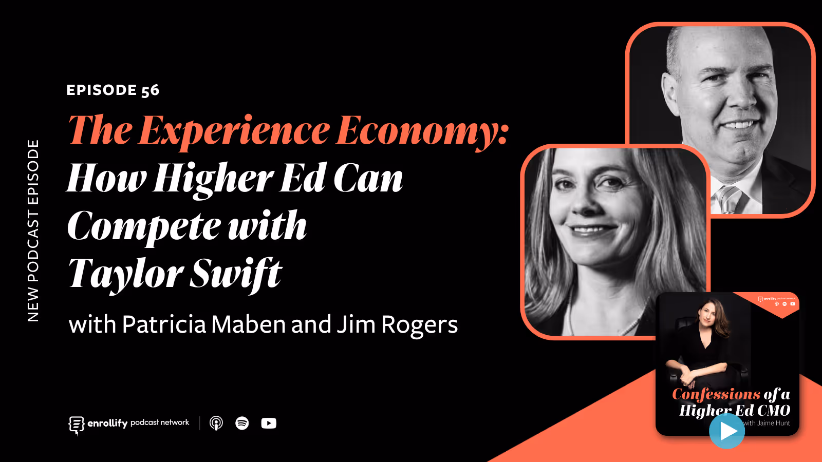 Ep. 56: The Experience Economy: How Higher Ed Can Compete with Taylor Swift