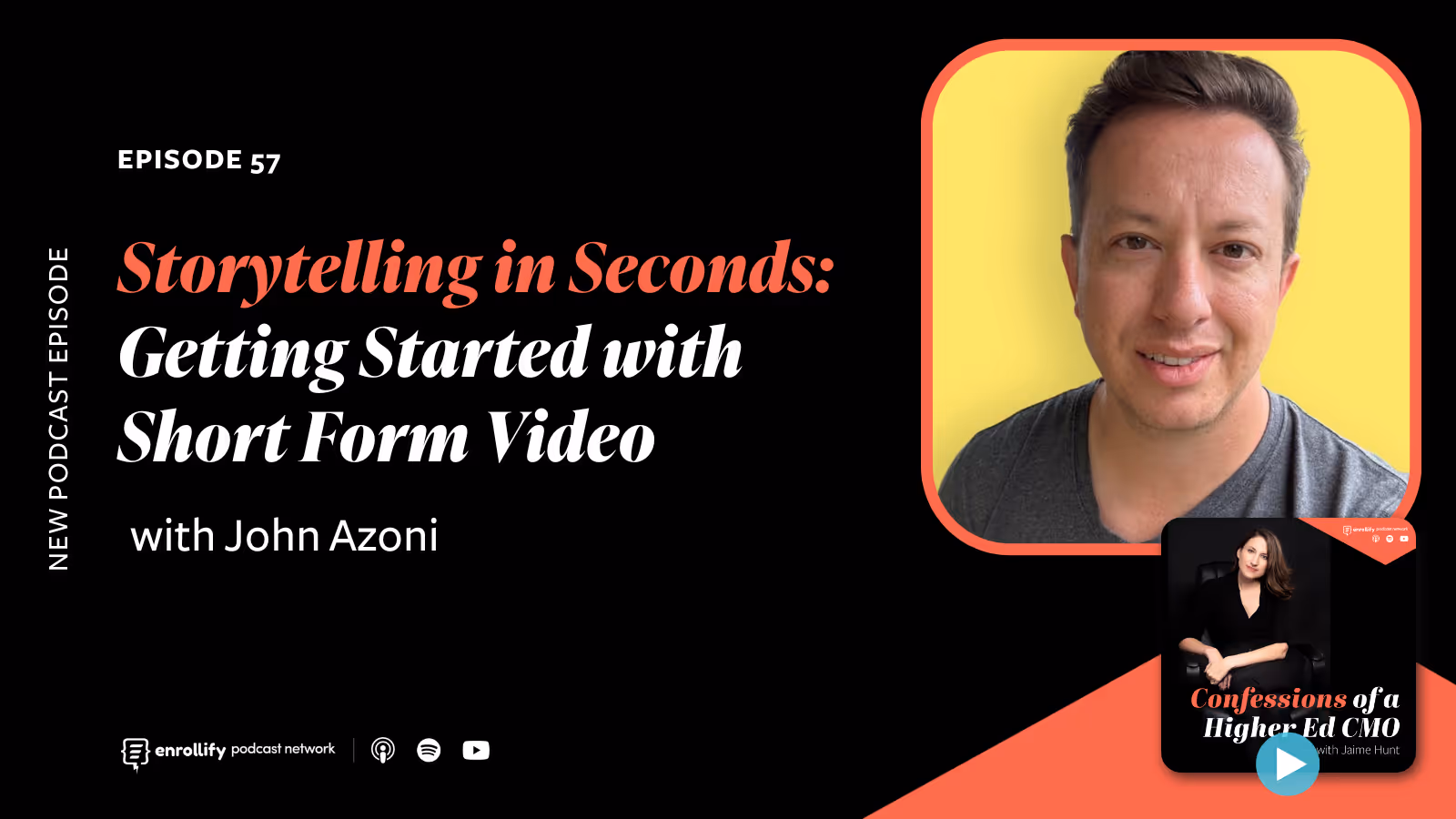 Ep. 57: Storytelling in Seconds: Getting Started with Short Form Video