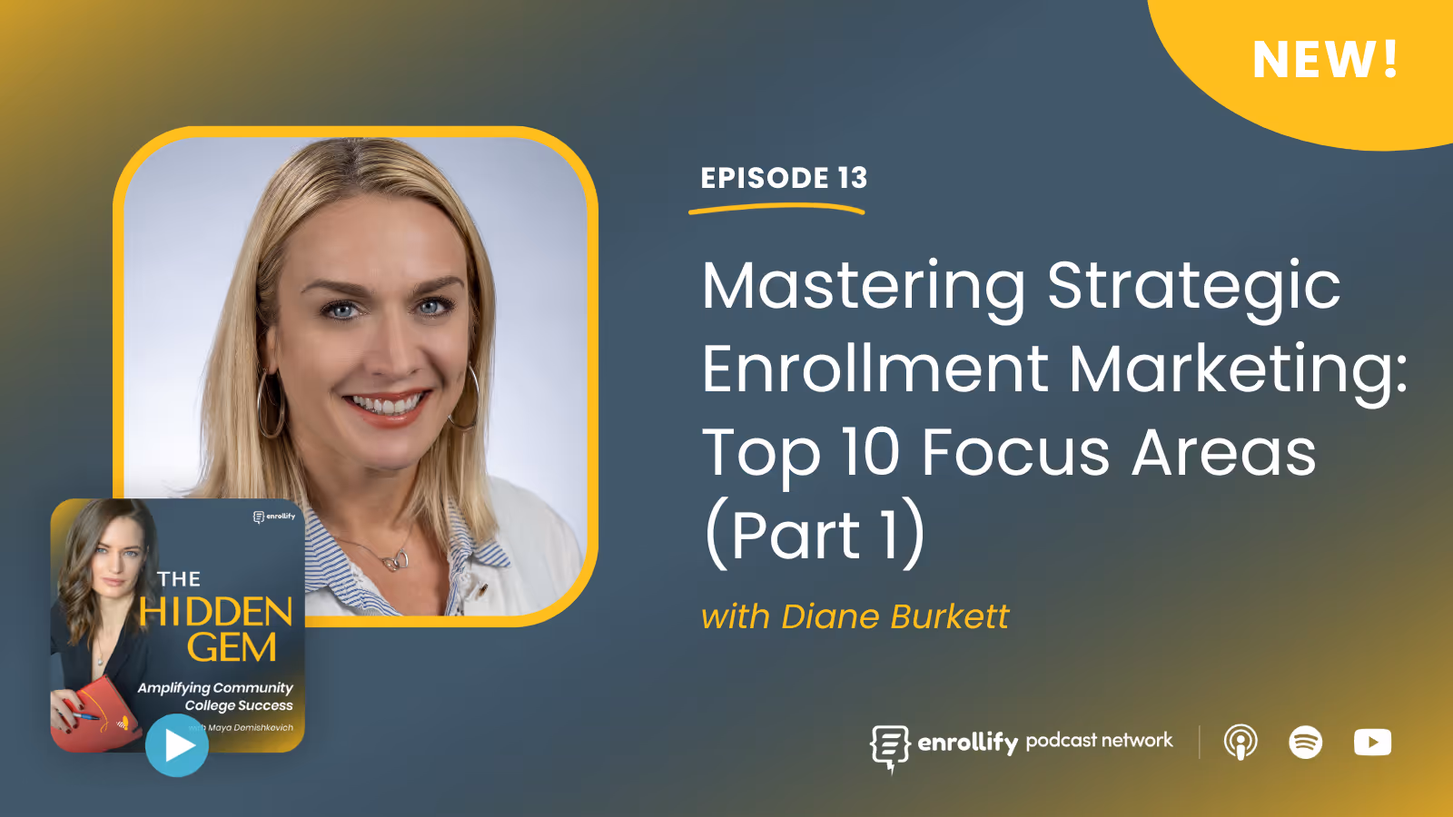 Episode #13: Mastering Strategic Enrollment Marketing: Top 10 Focus Areas (Part 1)