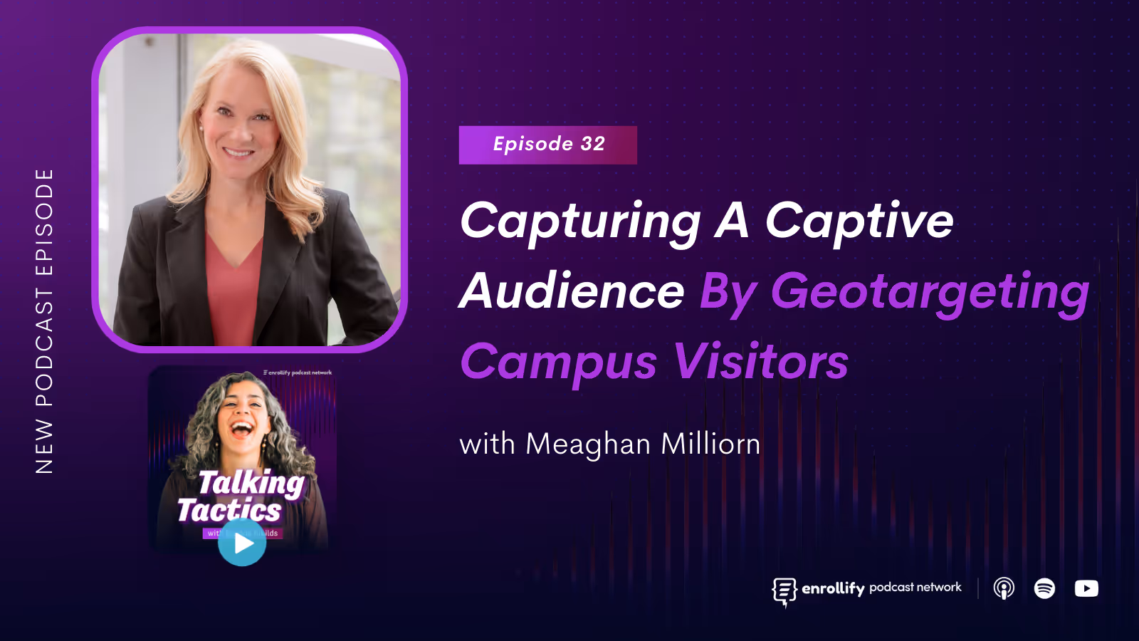 Episode 32: Capturing A Captive Audience By Geotargeting Campus Visitors