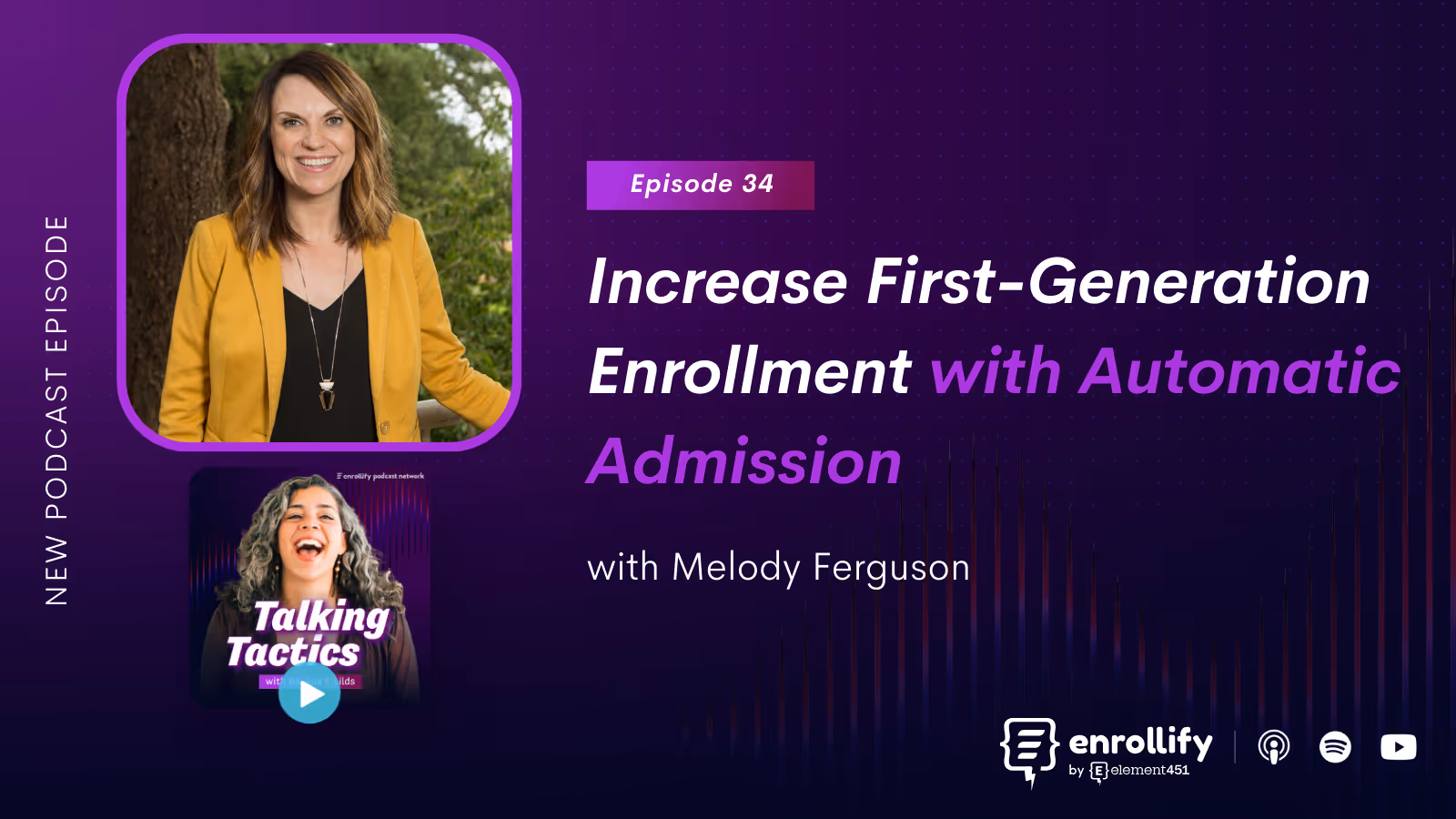 Episode 34: Increase First-Generation Enrollment with Automatic Admission