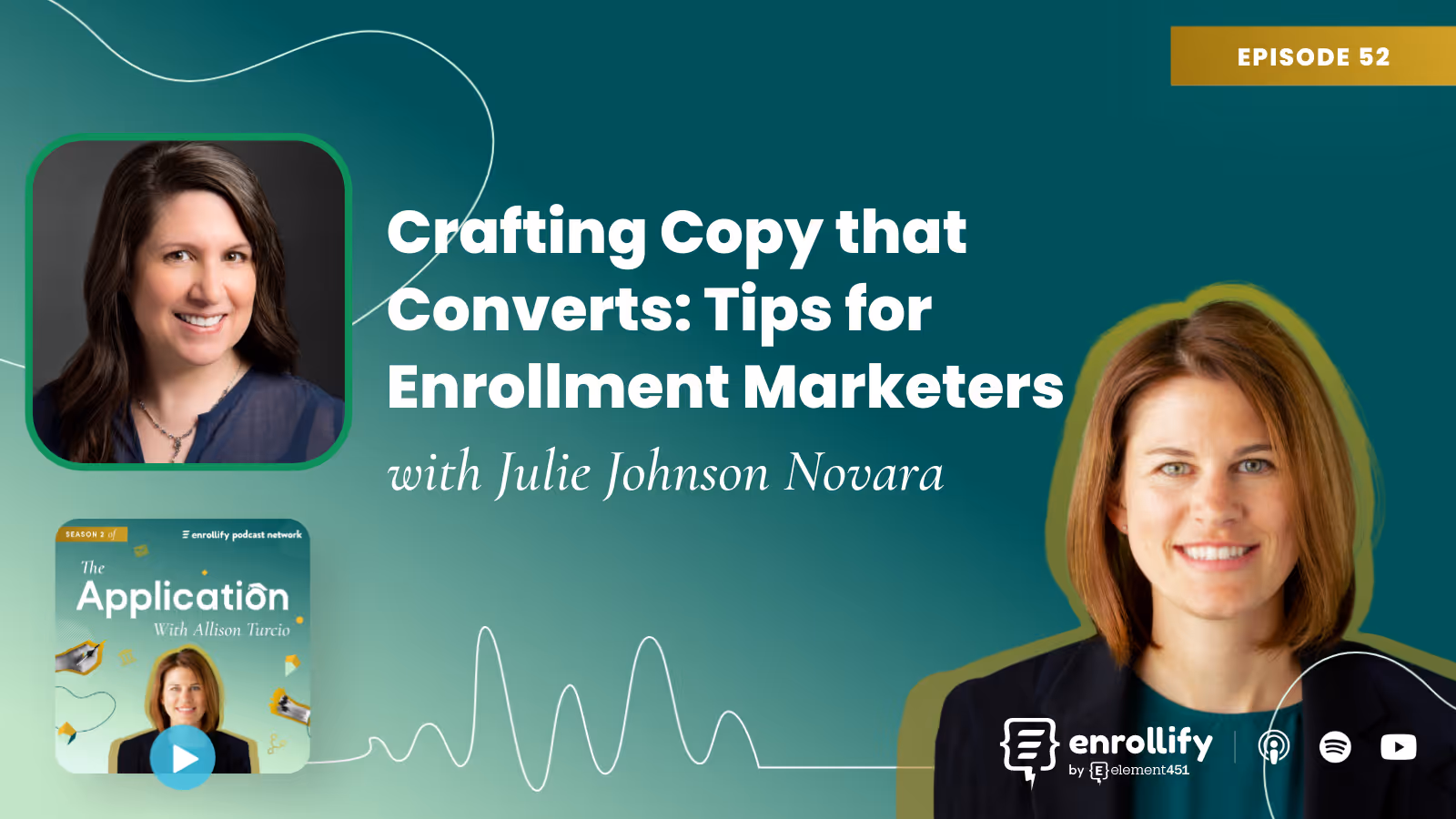Episode 52: Crafting Copy that Converts: Tips for Enrollment Marketers