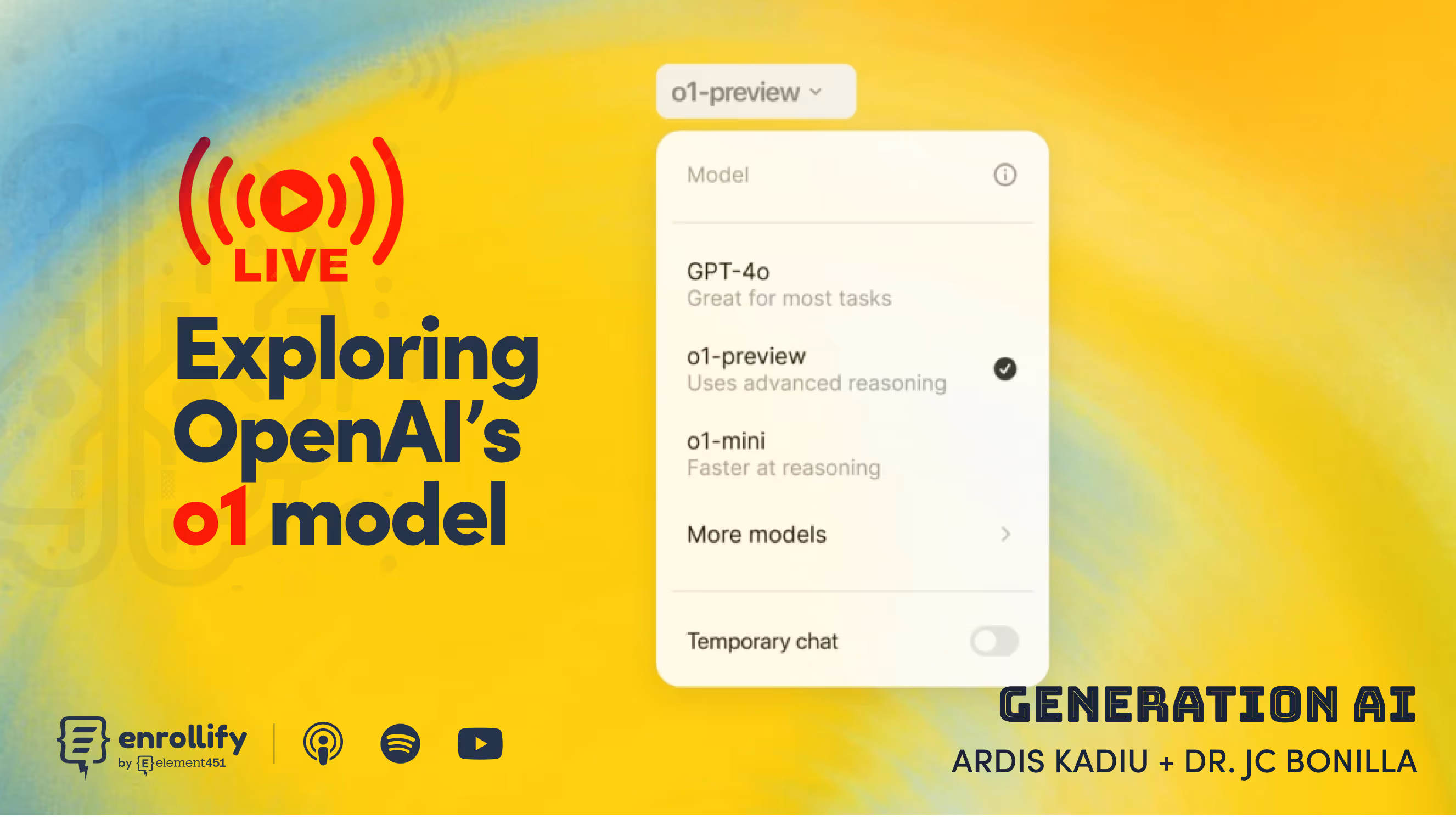 LIVE on GenerationAI: Exploring OpenAI’s NEW "o1" Model