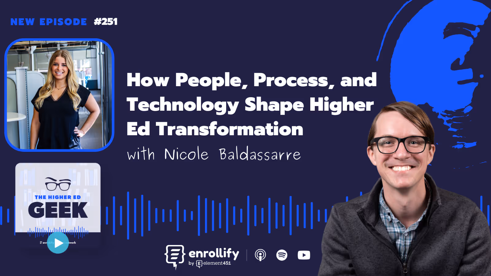 Episode #251: How People, Process, and Technology Shape Higher Ed Transformation