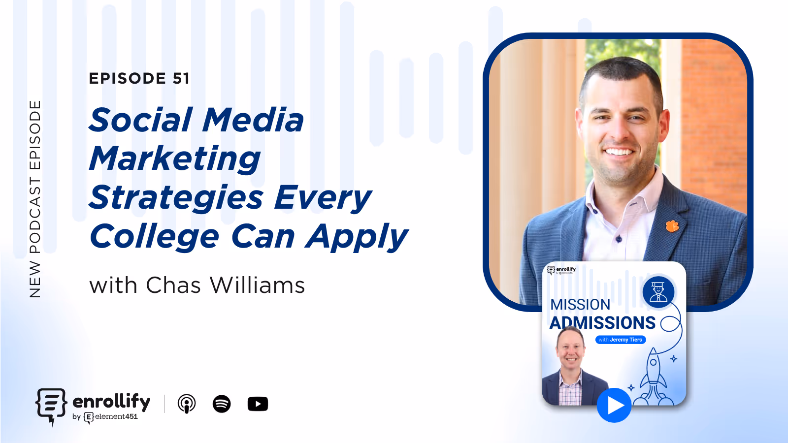 Ep. 51: Social Media Marketing Strategies Every College Can Apply