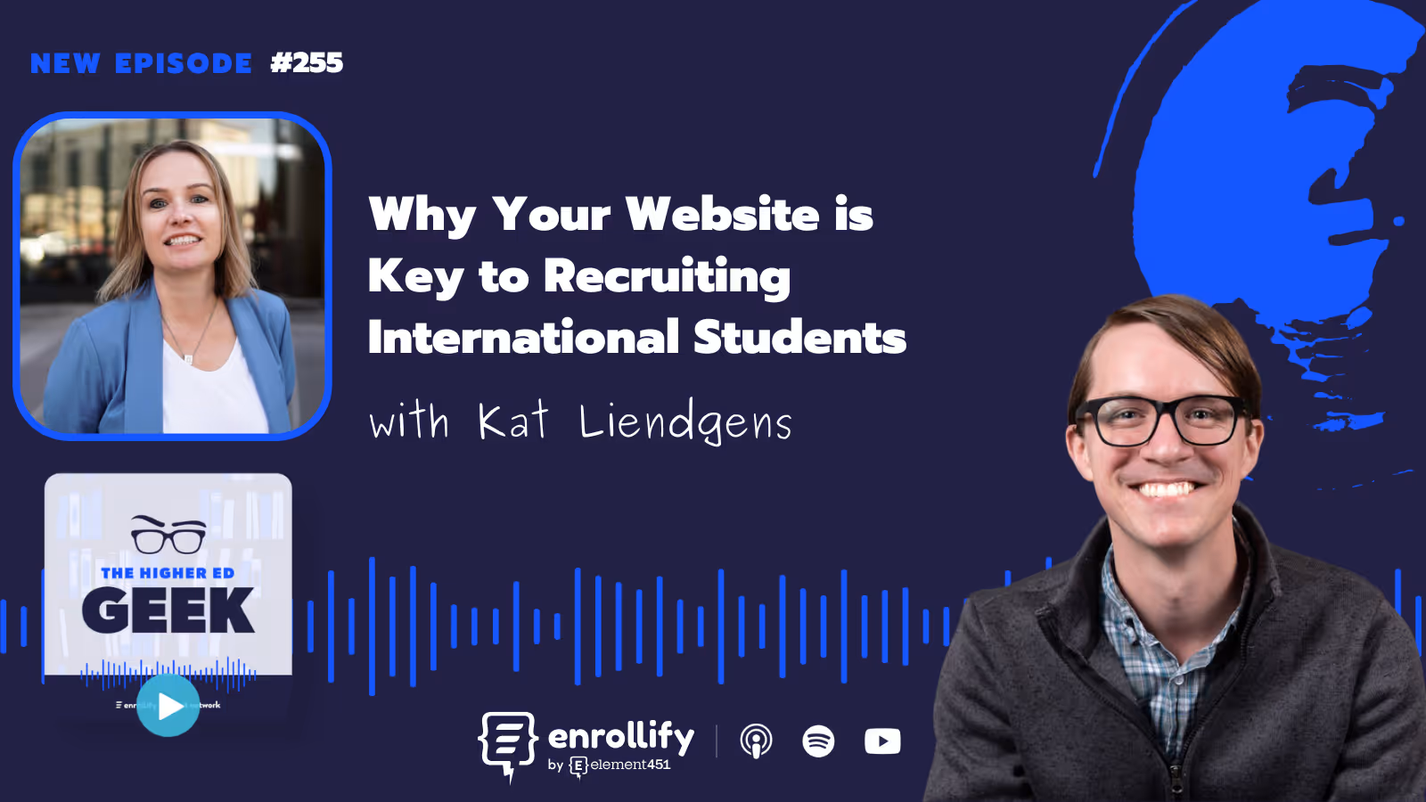 Episode #255: Why Your Website is Key to Recruiting International Students