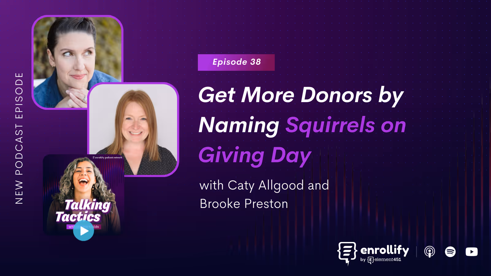 Episode 38: Get More Donors by Naming Squirrels on Giving Day