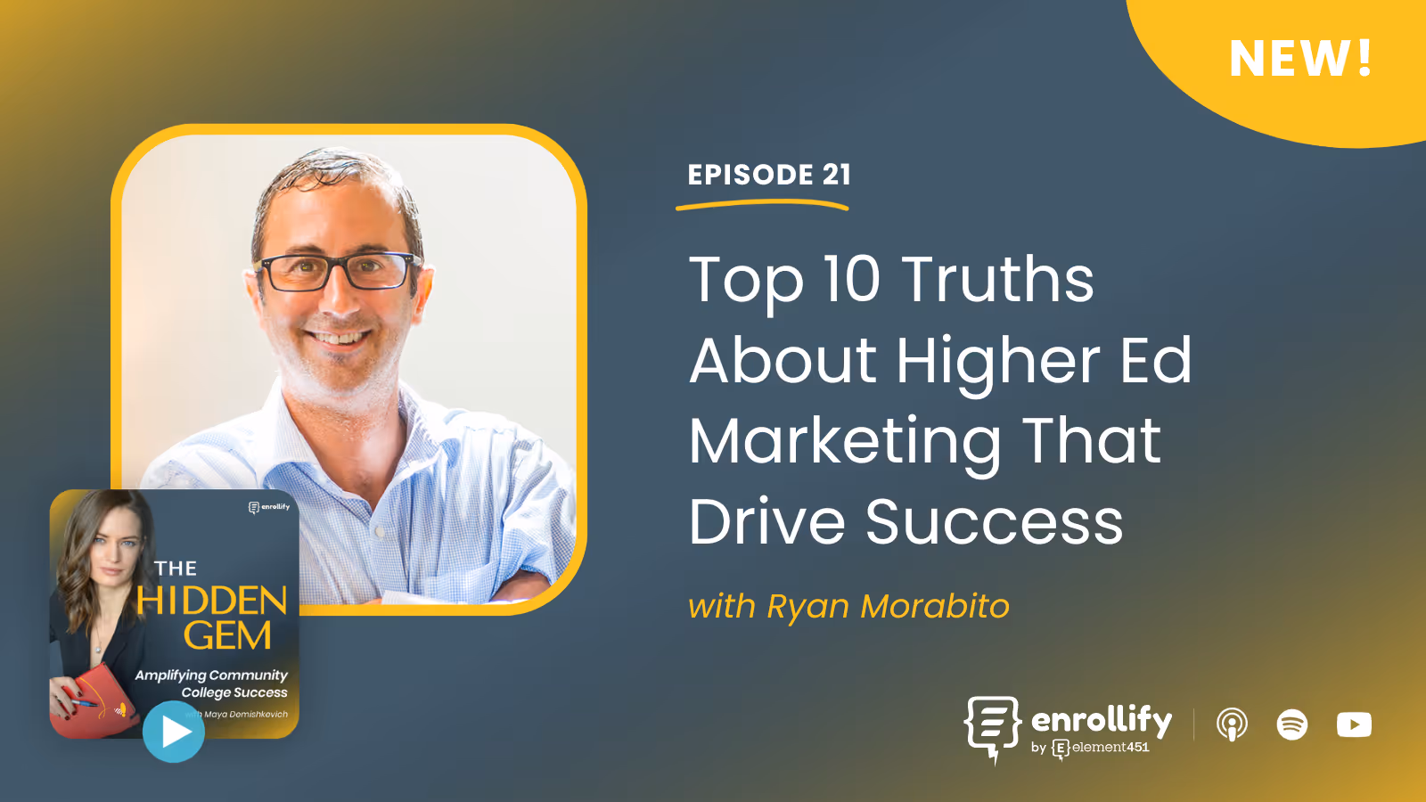 Episode #21: Top 10 Truths About Higher Ed Marketing That Drive Success
