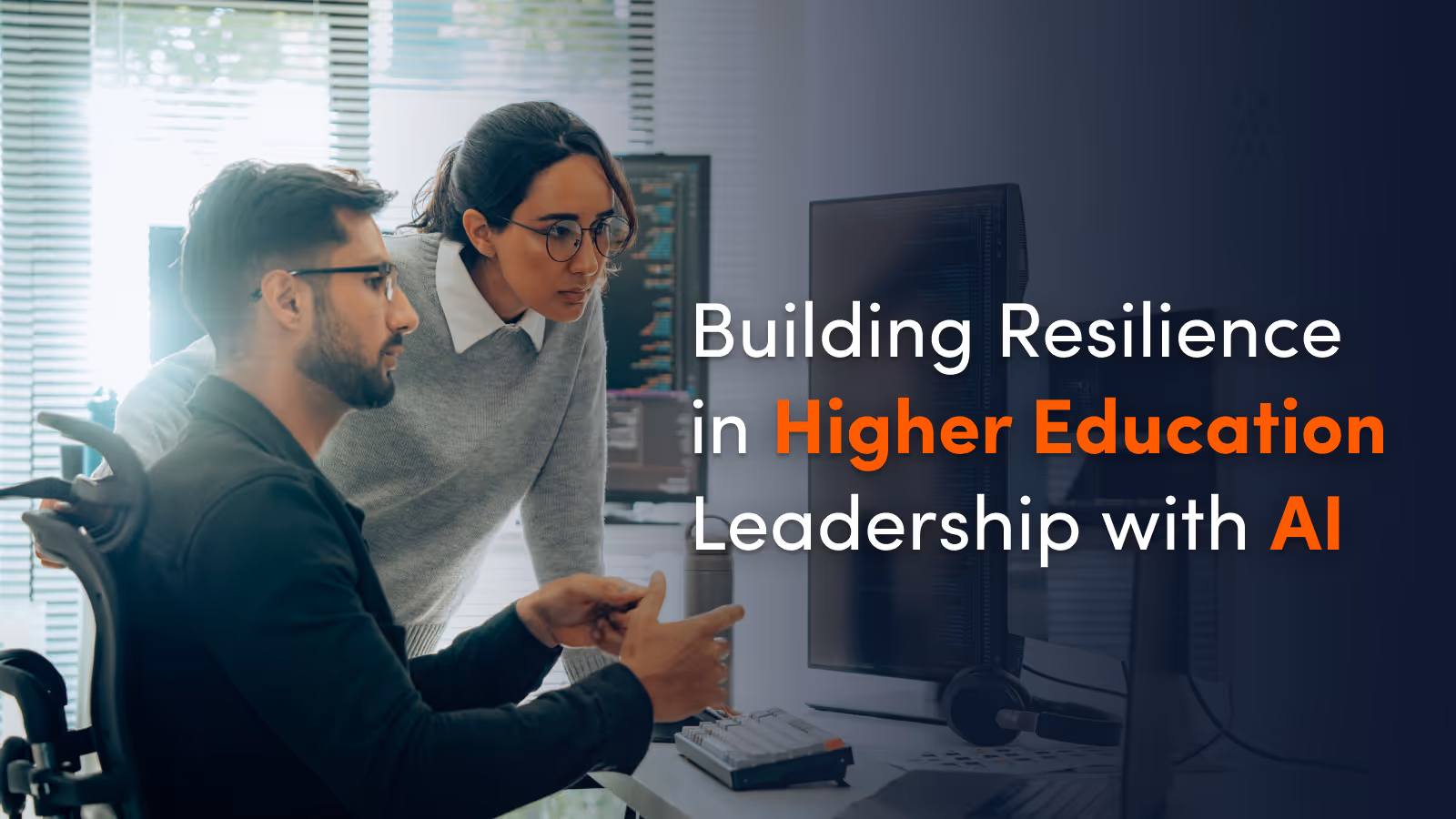 Building Resilience in Higher Education Leadership with AI